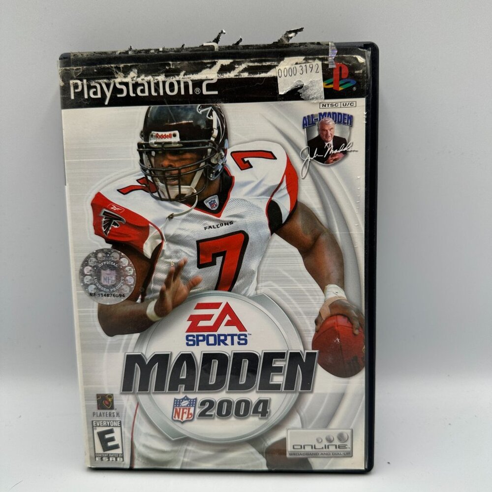 Madden NFL 2004 Sony PlayStation 2 PS2 Football Video Game Complete CIB
